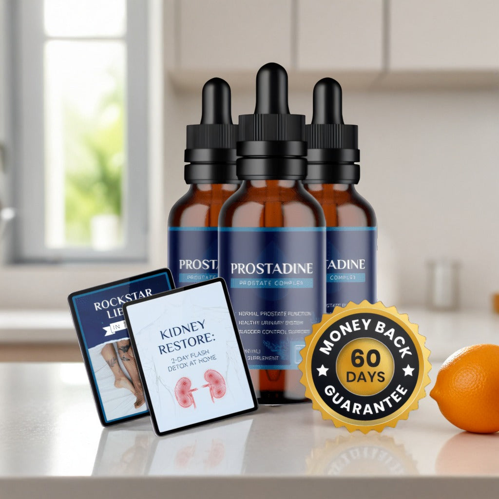 Prostadine - 3 Bottles + 2  Ebooks