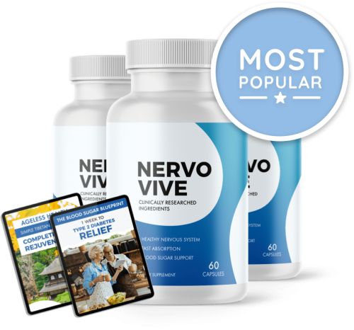 Nervovive - 3 Bottles + 2  Ebooks