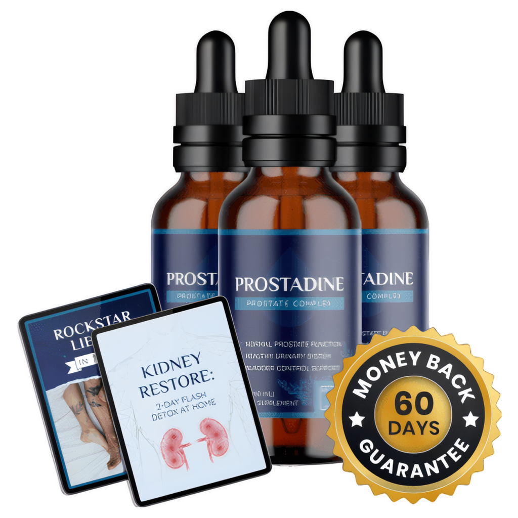 Prostadine - 3 Bottles + 2  Ebooks